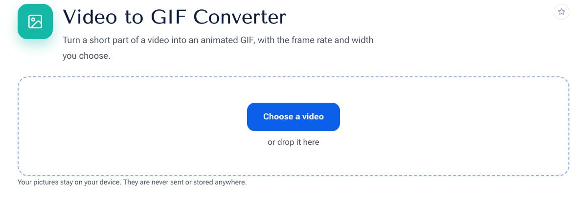 Video to GIF on shobfree.com